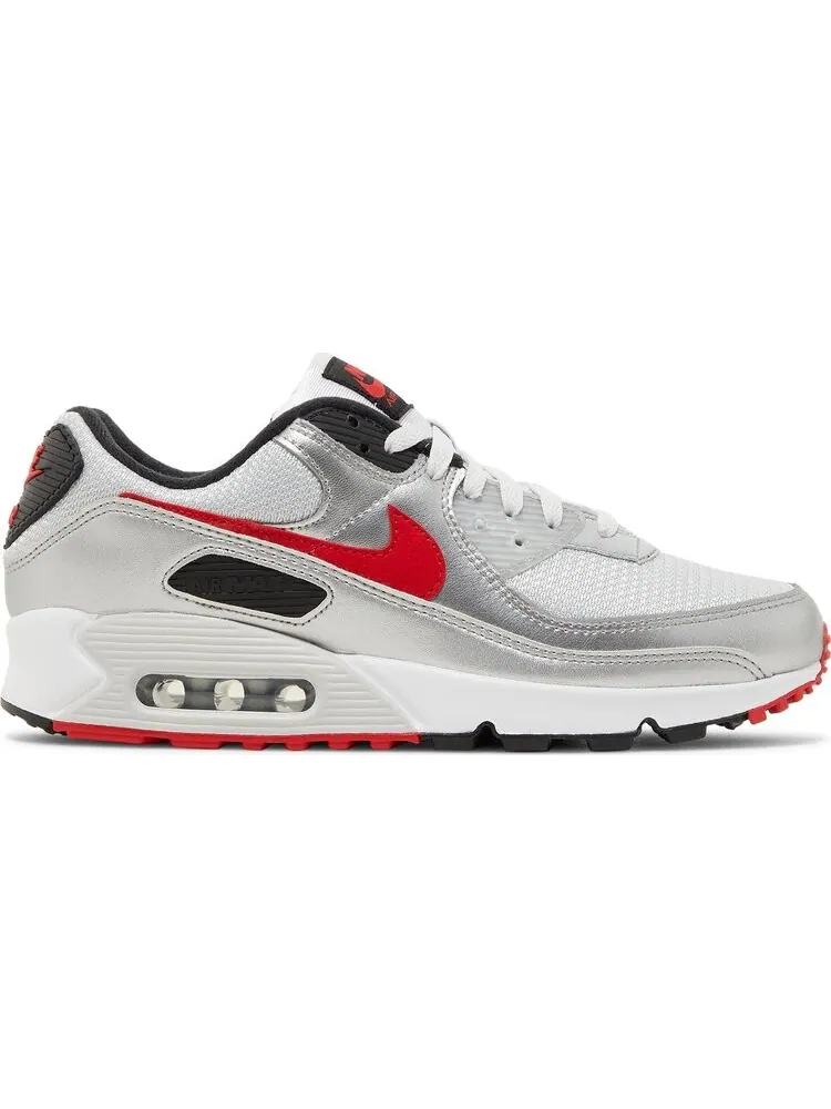 Кроссовки Nike Air Max 90 Icons — Silver Bullet — изображение 1 из 4, серебряный
