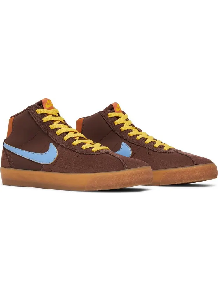 Кроссовки Nike Why So Sad? x Wmns Bruin High SB 'The Predatory Bird' — изображение 8 из 8, коричневый