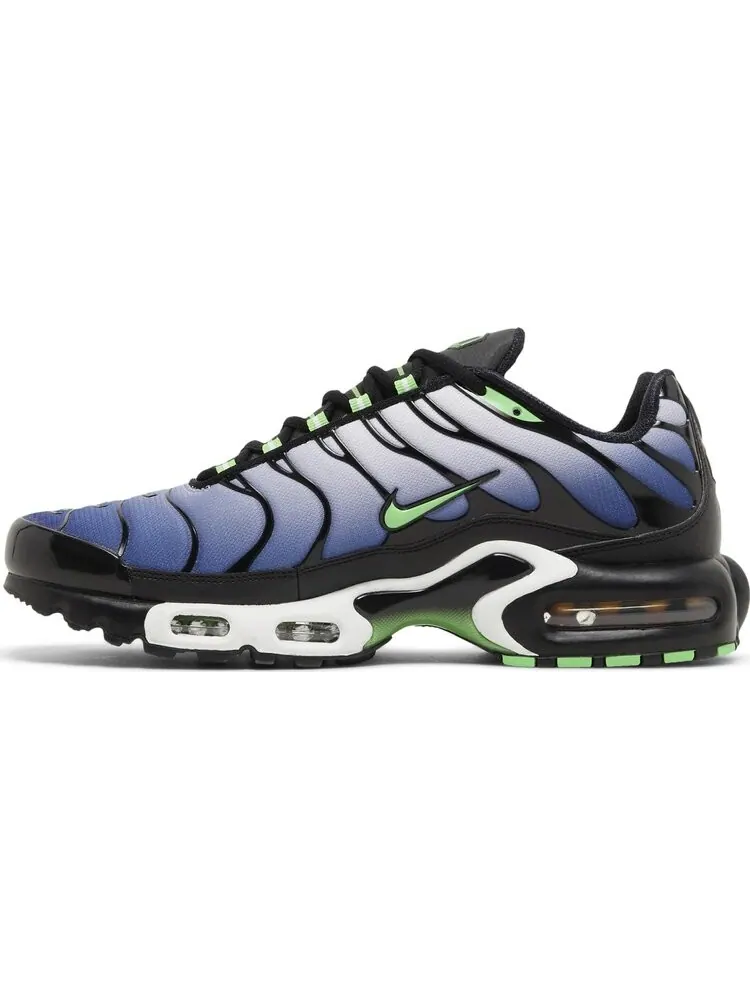 Кроссовки Air Max Plus 'Icons - Black Scream Green' — изображение 3 из 4, синий