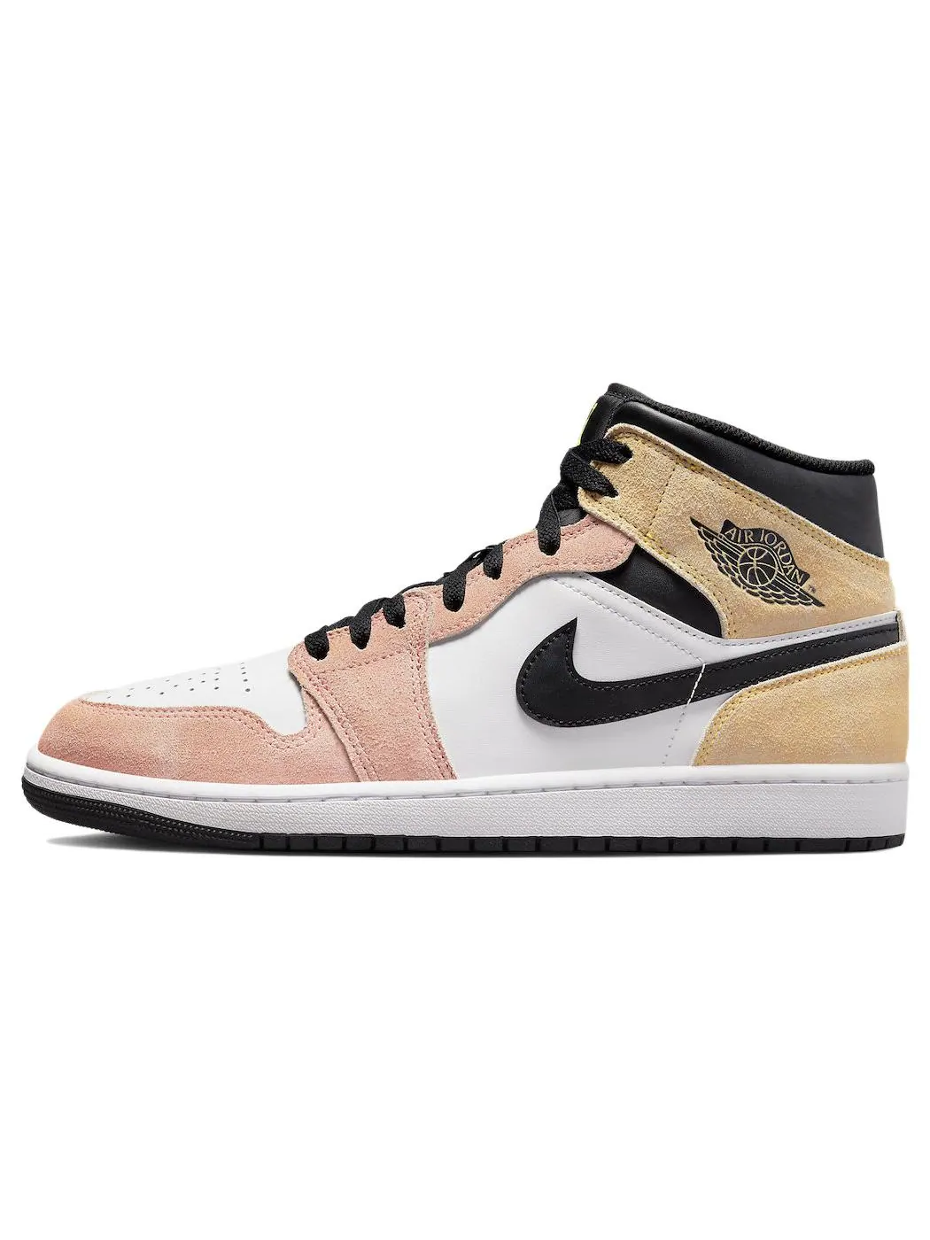 Кроссовки Air Jordan 1 Mid SE 'Flight Club' — изображение 2 из 6, розовый