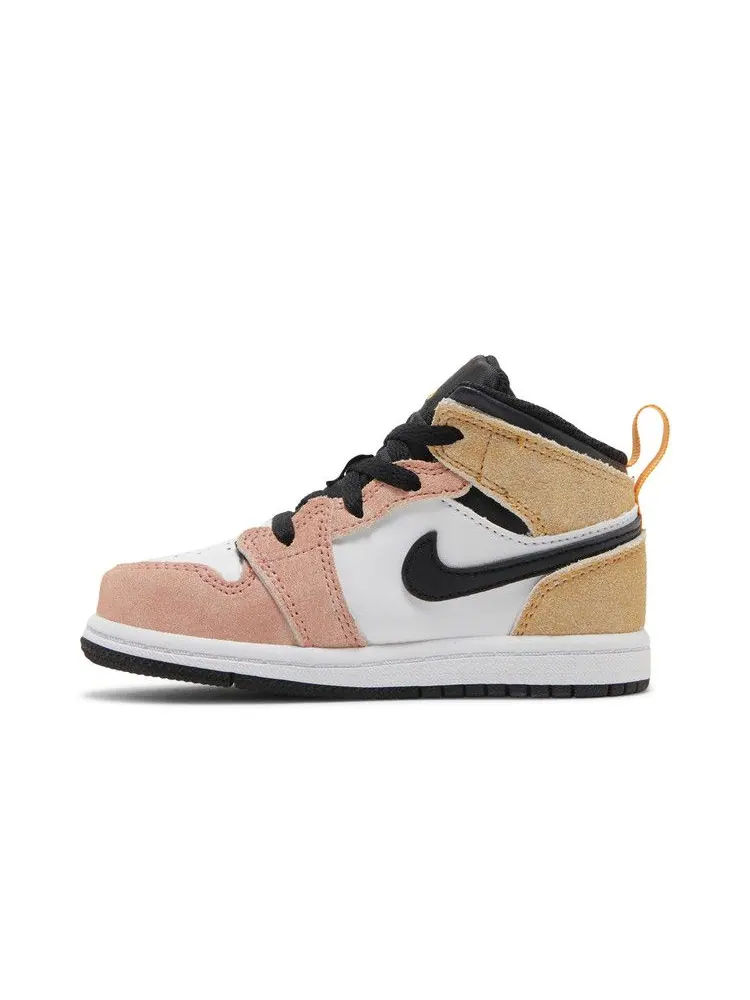 Кроссовки Air Jordan Air Jordan 1 Mid SE TD 'Flight Club' — изображение 4 из 9, белый/черный
