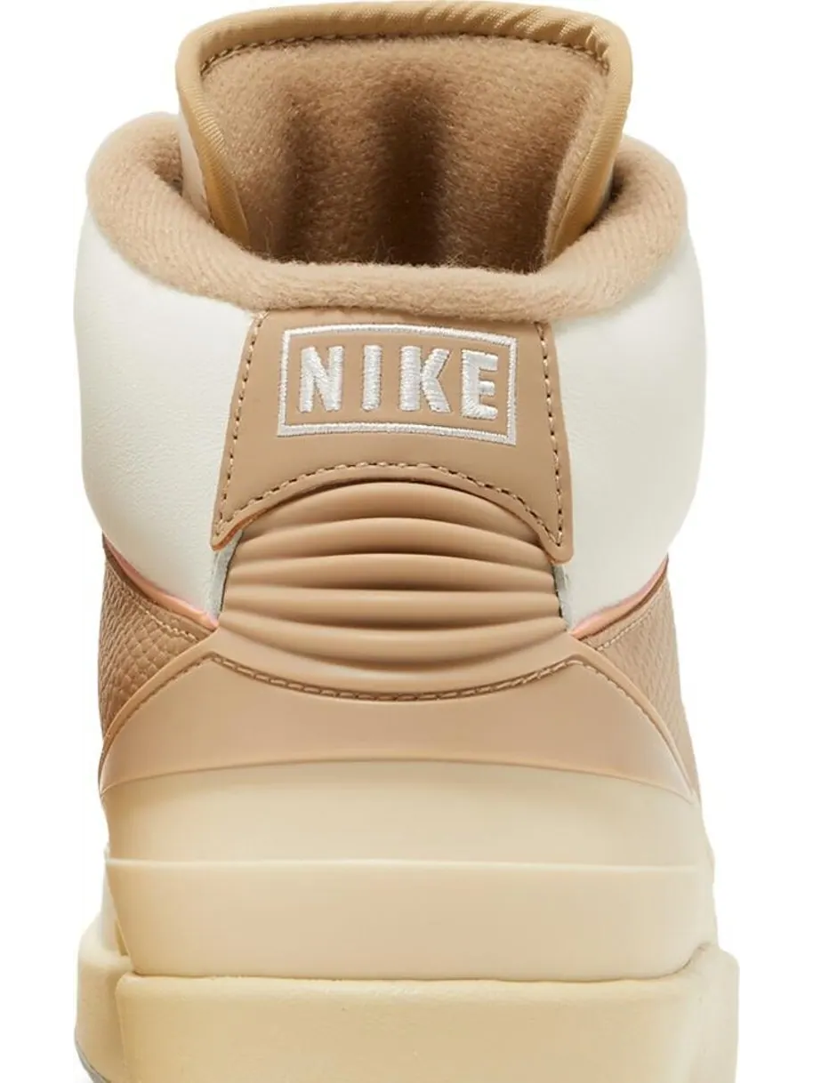 Кроссовки Wmns Air Jordan 2 Retro Craft — изображение 7 из 10, белый
