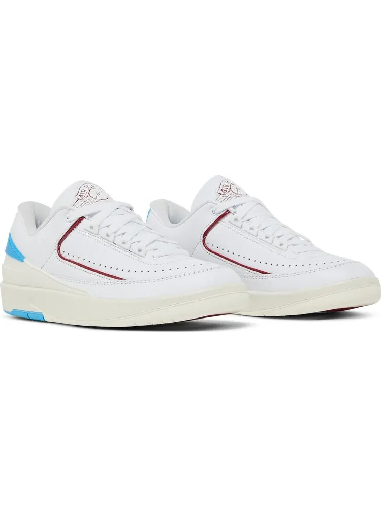 Кроссовки Wmns Air Jordan 2 Retro Low UNC to Chicago — изображение 8 из 8, белый