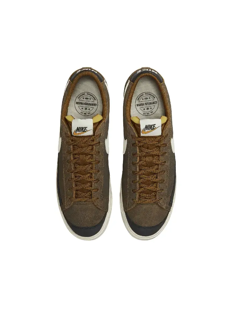 Кеды Nike Blazer Low '77 Premium Vintage — изображение 4 из 5, коричневый
