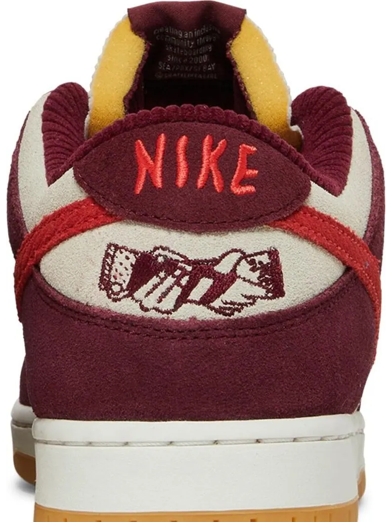 Кроссовки Nike Skate Like a Girl x Dunk Low SB — изображение 7 из 10, белый