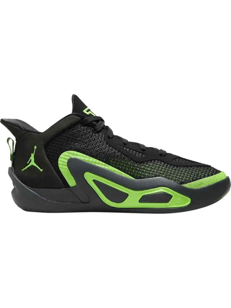 Кроссовки Jordan Tatum 1 GS 'Black Green Strike' — изображение 1 из 1, черный