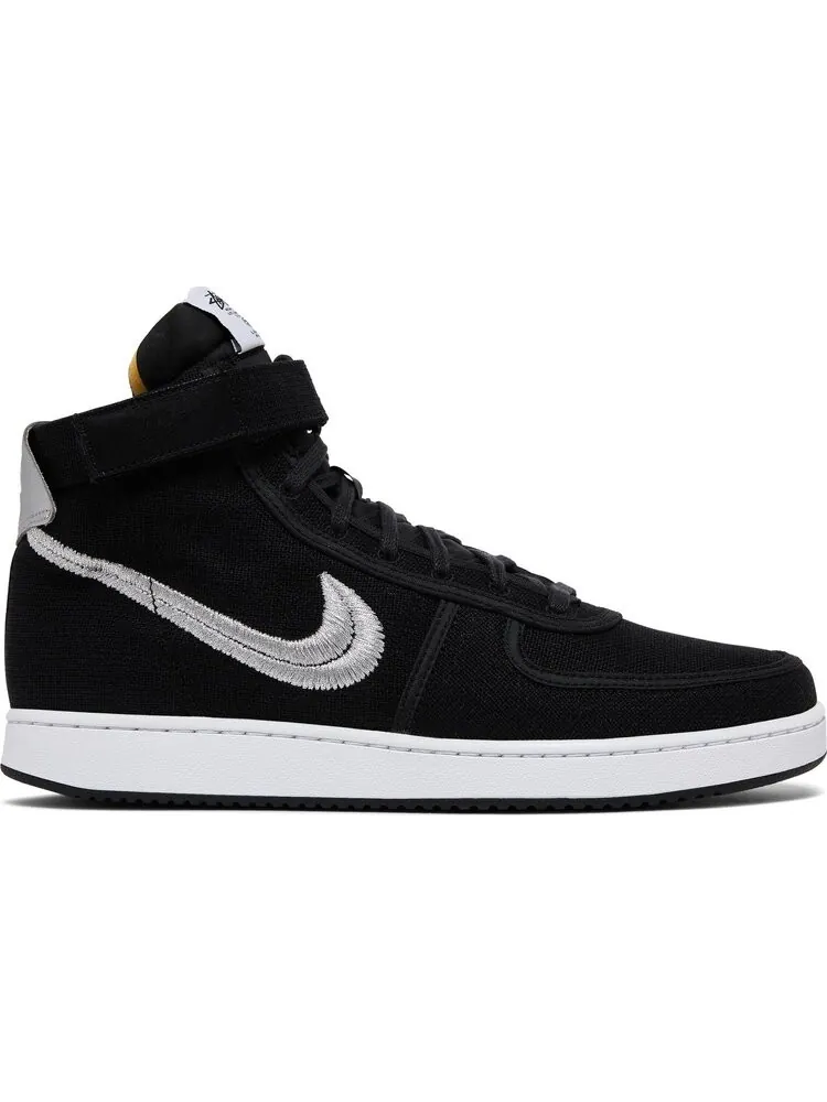 Кроссовки Nike Stussy x Vandal High 'Black' — изображение 1 из 4, черный