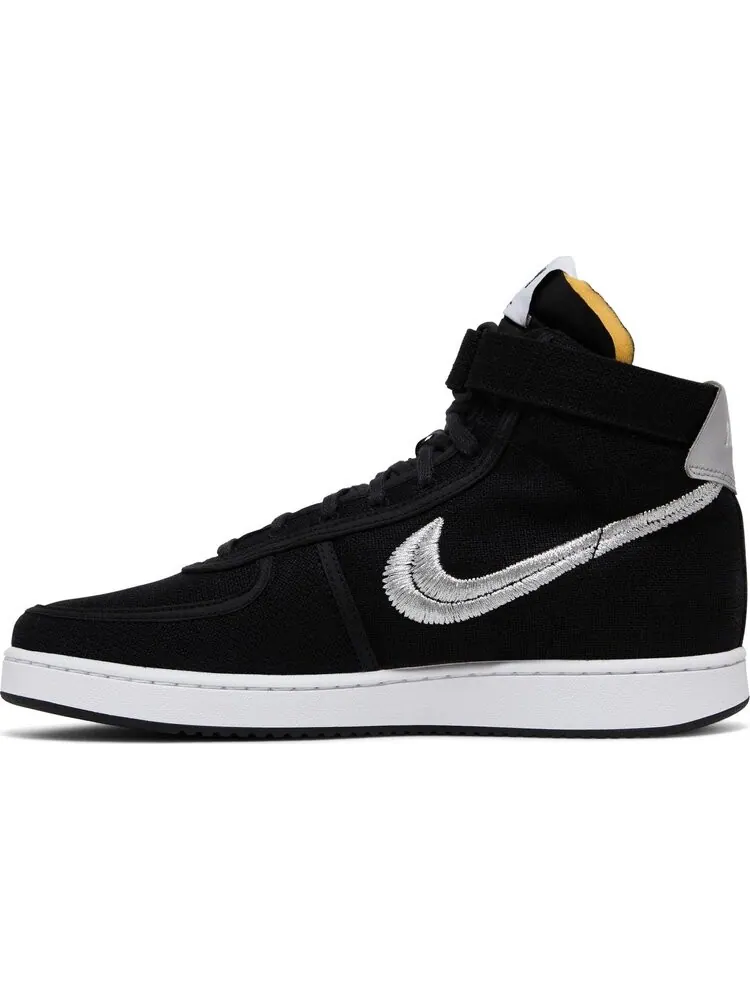Кроссовки Nike Stussy x Vandal High 'Black' — изображение 3 из 4, черный