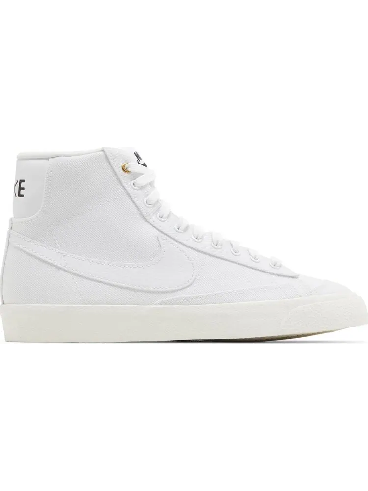 Кроссовки Wmns Blazer Mid '77 Canvas 'White Sail' — изображение 1 из 4, белый