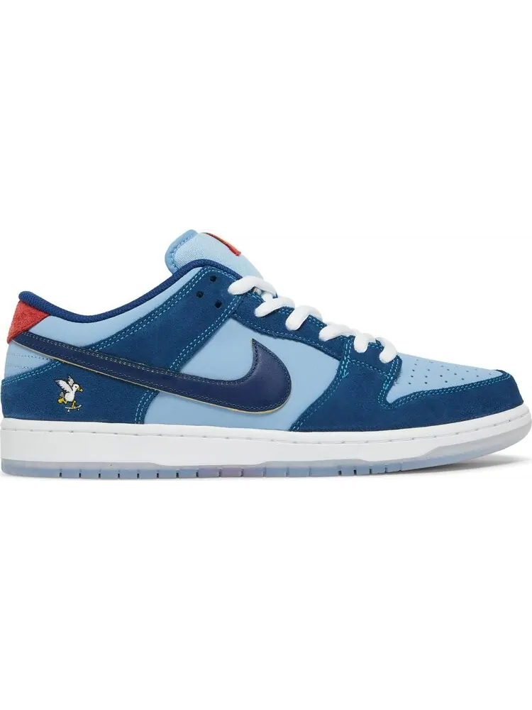 Кроссовки Nike Dunk Low SB 'The Predatory Bird' x Why So Sad? — изображение 1 из 10, синий