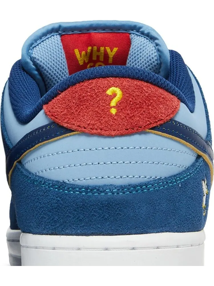 Кроссовки Nike Dunk Low SB 'The Predatory Bird' x Why So Sad? — изображение 7 из 10, синий