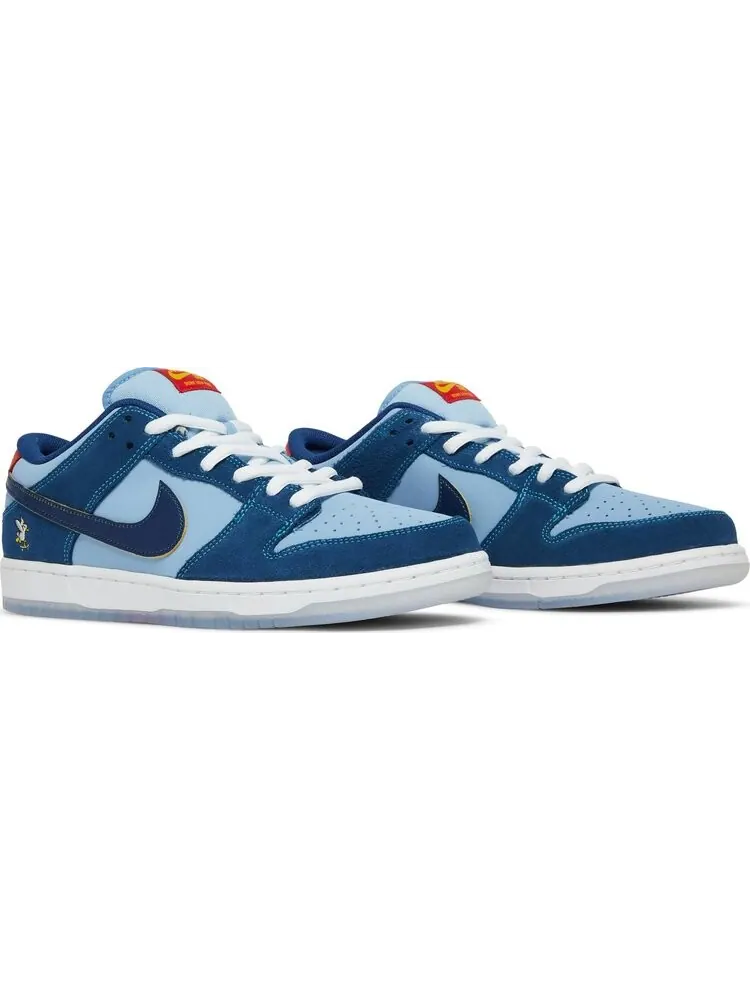 Кроссовки Nike Dunk Low SB 'The Predatory Bird' x Why So Sad? — изображение 8 из 10, синий
