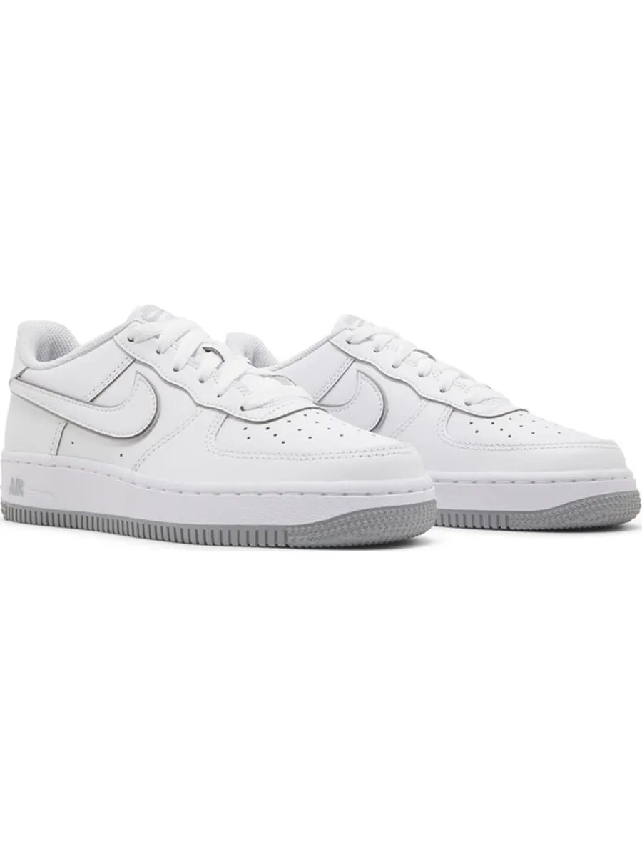 Кроссовки Nike Air Force 1 GS — изображение 2 из 4, белый/серый