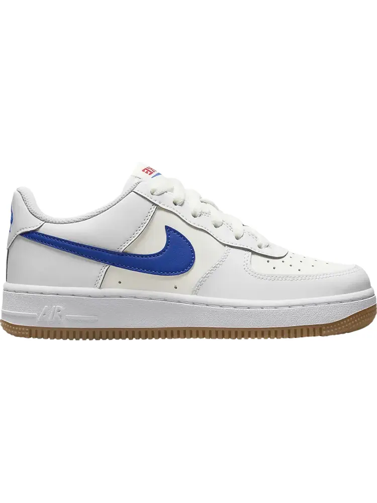 Кроссовки Nike Air Force 1 GS 'White Game Royal Gum' — изображение 1 из 1, белый