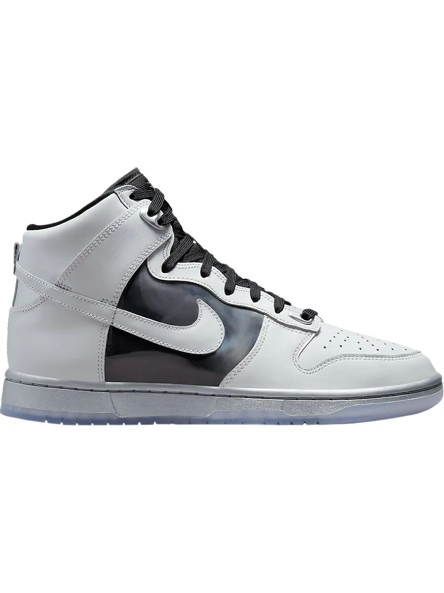 Кроссовки Nike Wmns Dunk High — изображение 1 из 1, серый/мультиколор