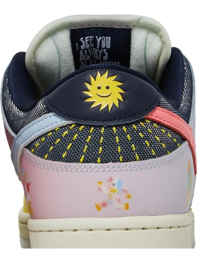 Кроссовки Nike Xavier Schipani x Dunk Low SB 'Be True - Trans Joy' — изображение 7 из 8, мульти