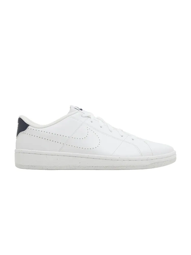Кроссовки Nike Court Royale 2 Next Nature 'White Midnight Navy' — изображение 1 из 9, белый/темно-синий/белый