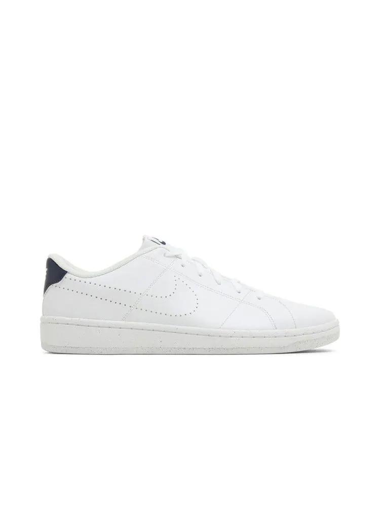 Кроссовки Nike Court Royale 2 Next Nature 'White Midnight Navy' — изображение 2 из 9, белый/темно-синий/белый