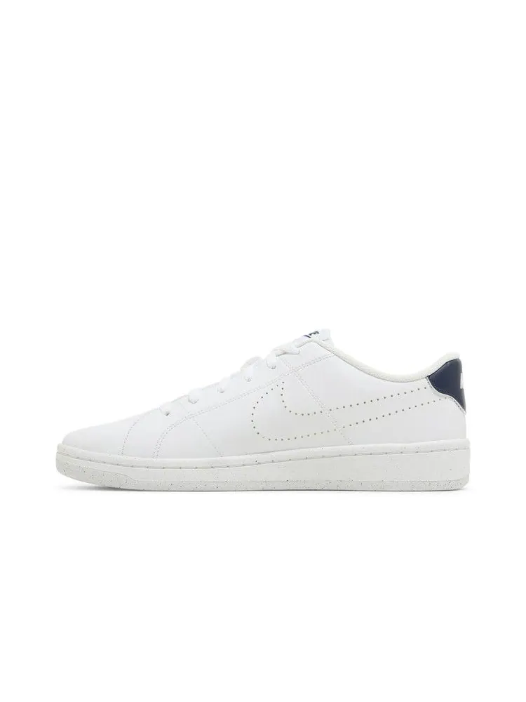 Кроссовки Nike Court Royale 2 Next Nature 'White Midnight Navy' — изображение 4 из 9, белый/темно-синий/белый