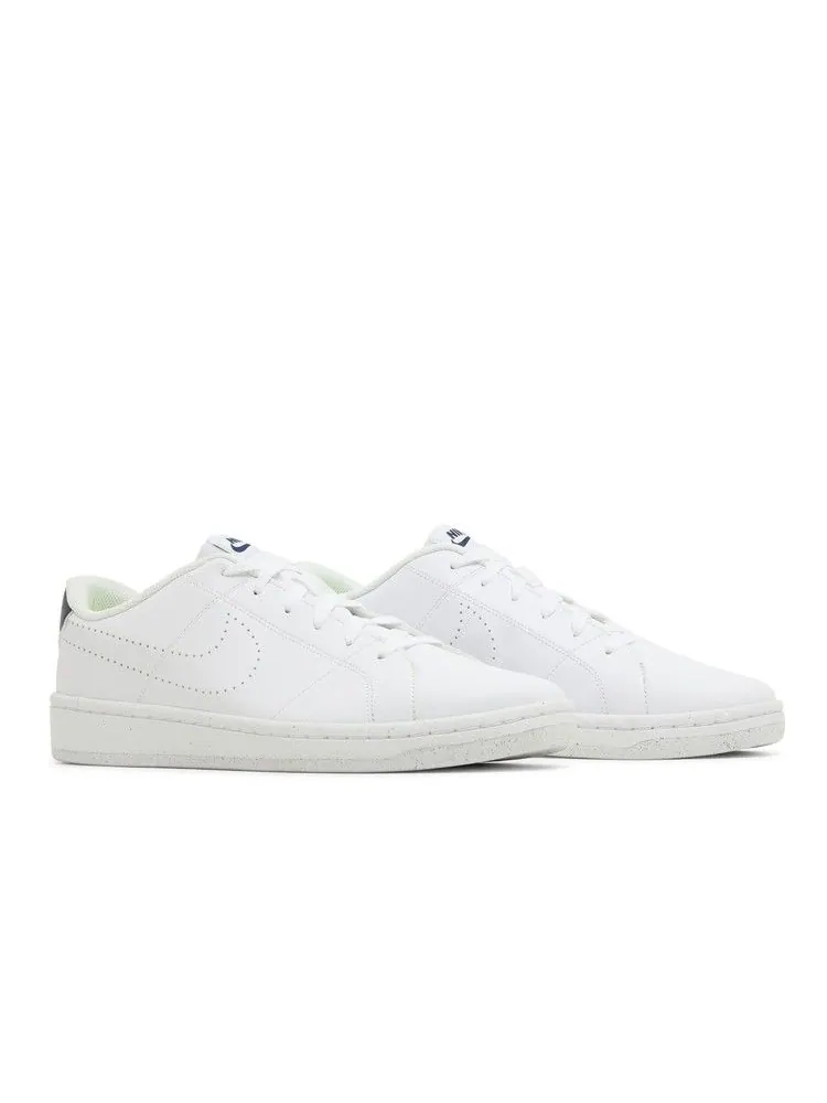 Кроссовки Nike Court Royale 2 Next Nature 'White Midnight Navy' — изображение 9 из 9, белый/темно-синий/белый