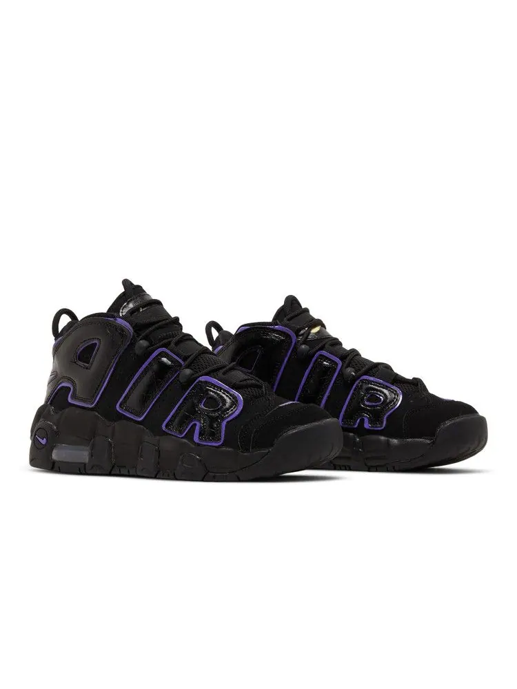 Кроссовки Nike Air More Uptempo GS 'Black Action Grape' — изображение 9 из 9