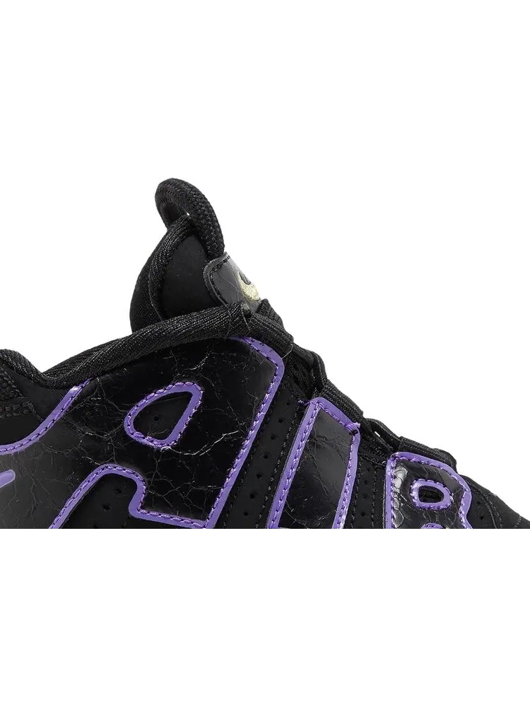 Кроссовки Nike Air More Uptempo TD 'Black Action Grape' — изображение 2 из 8, черный