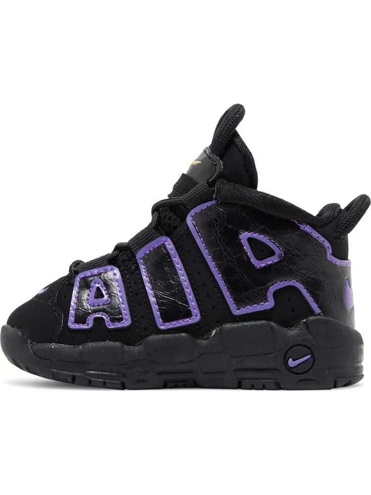 Кроссовки Nike Air More Uptempo TD 'Black Action Grape' — изображение 3 из 8, черный