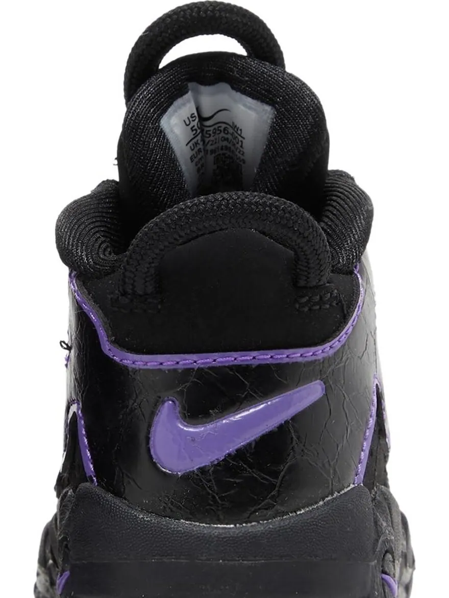 Кроссовки Nike Air More Uptempo TD 'Black Action Grape' — изображение 7 из 8, черный