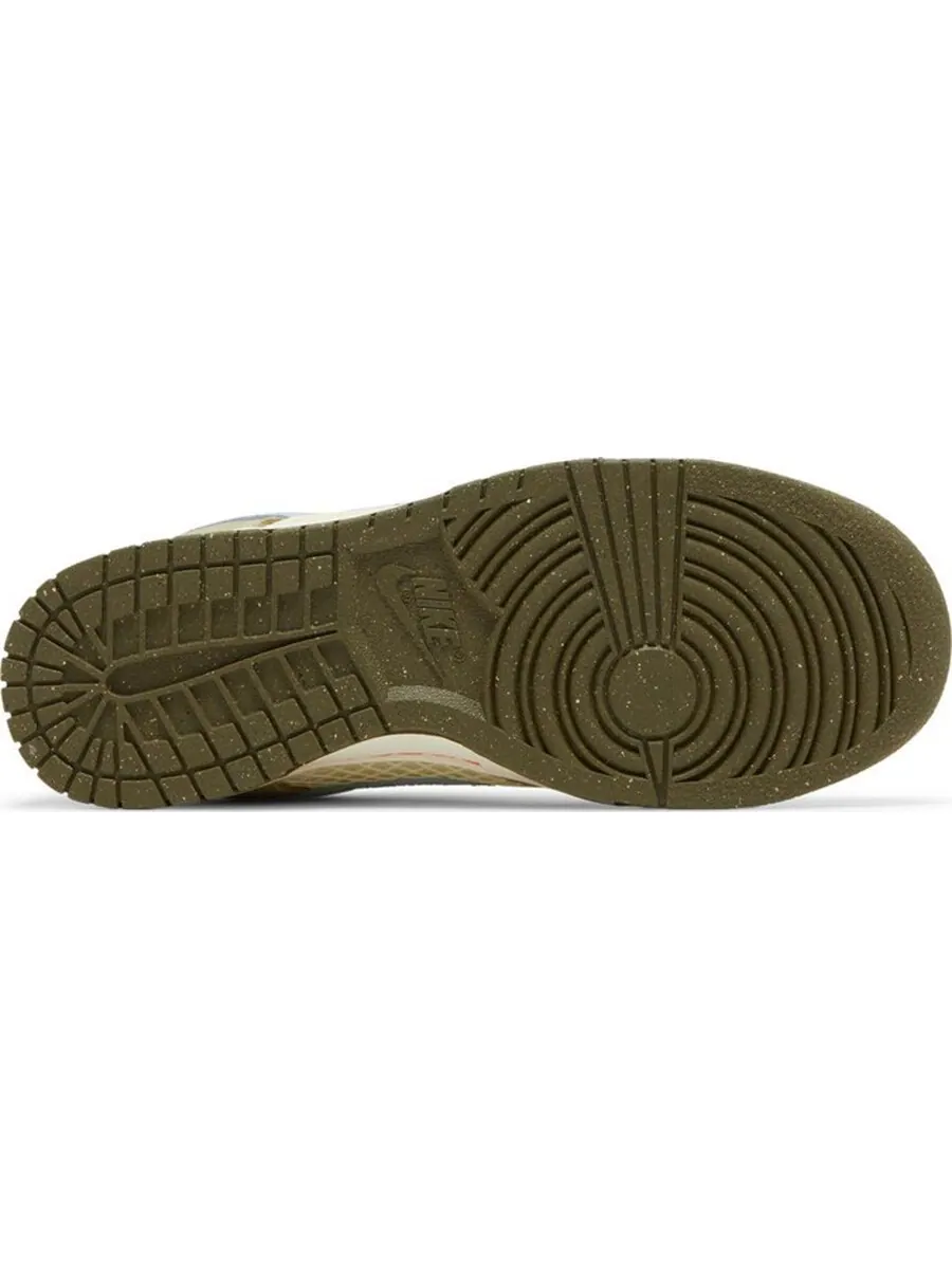 Кроссовки Nike Dunk Low — изображение 4 из 4, бежевый/мультиколор
