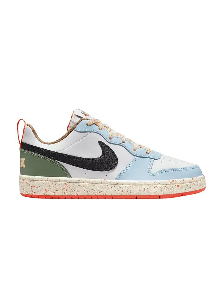 Кроссовки Nike Court Borough Low 2 GS — изображение 1 из 1, белый