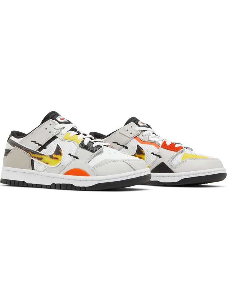 Кроссовки Nike Dunk Scrap — изображение 2 из 4, белый/мультиколор
