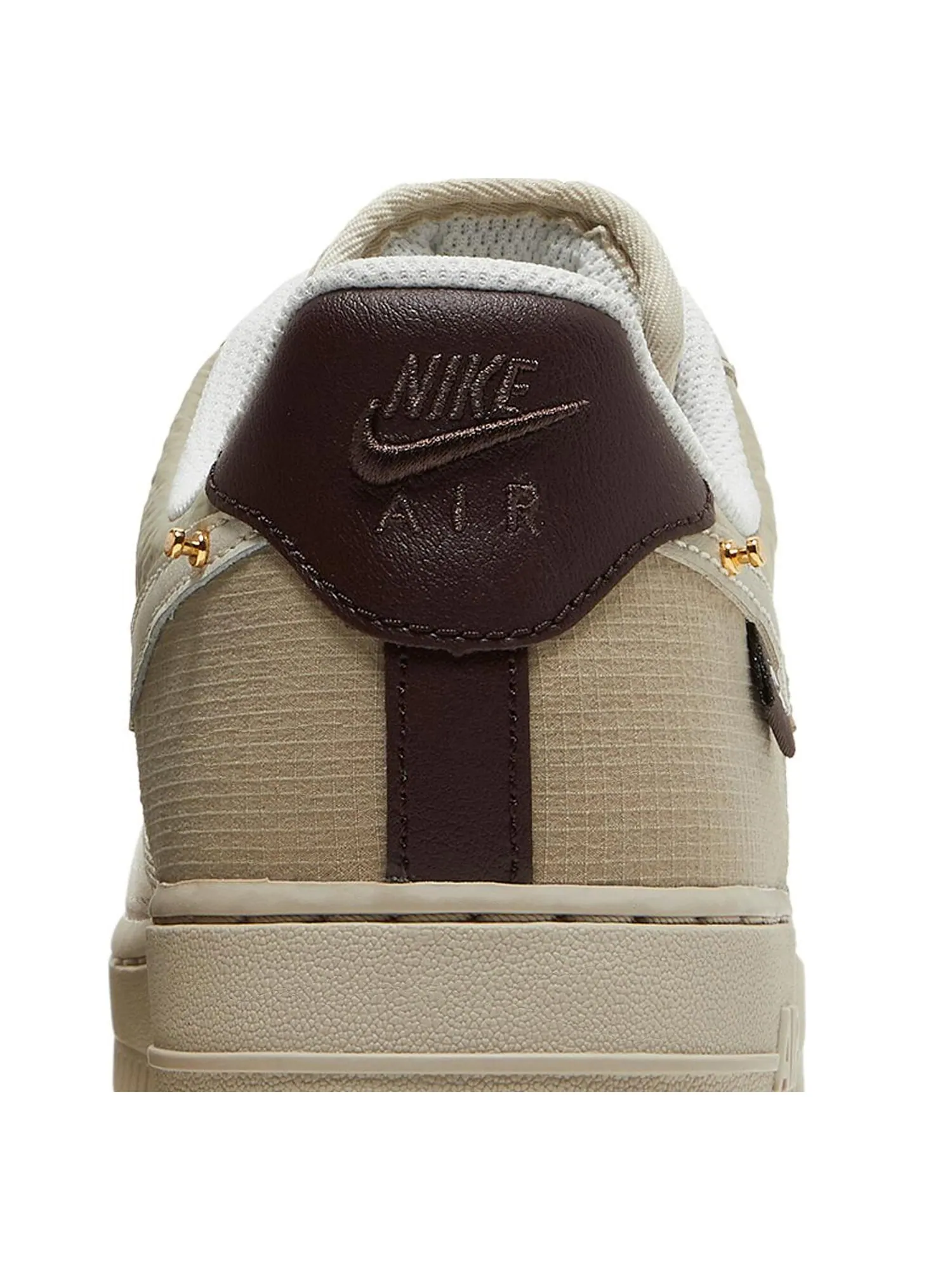 Кроссовки Nike Wmns Air Force 1 '07 LX 'Tan Bling' — изображение 7 из 8, бежевый