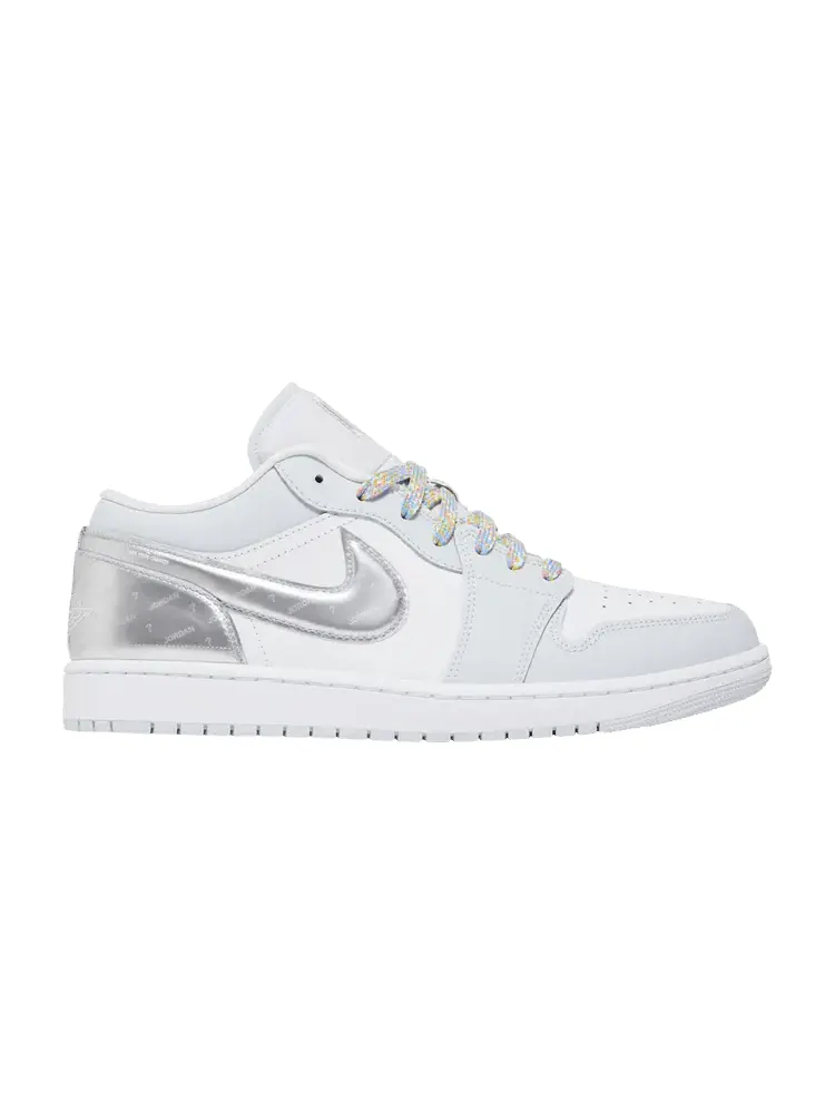 Кроссовки Air Jordan Air Jordan 1 Low SE 'Tear-Away' — изображение 1 из 9, белый/серый