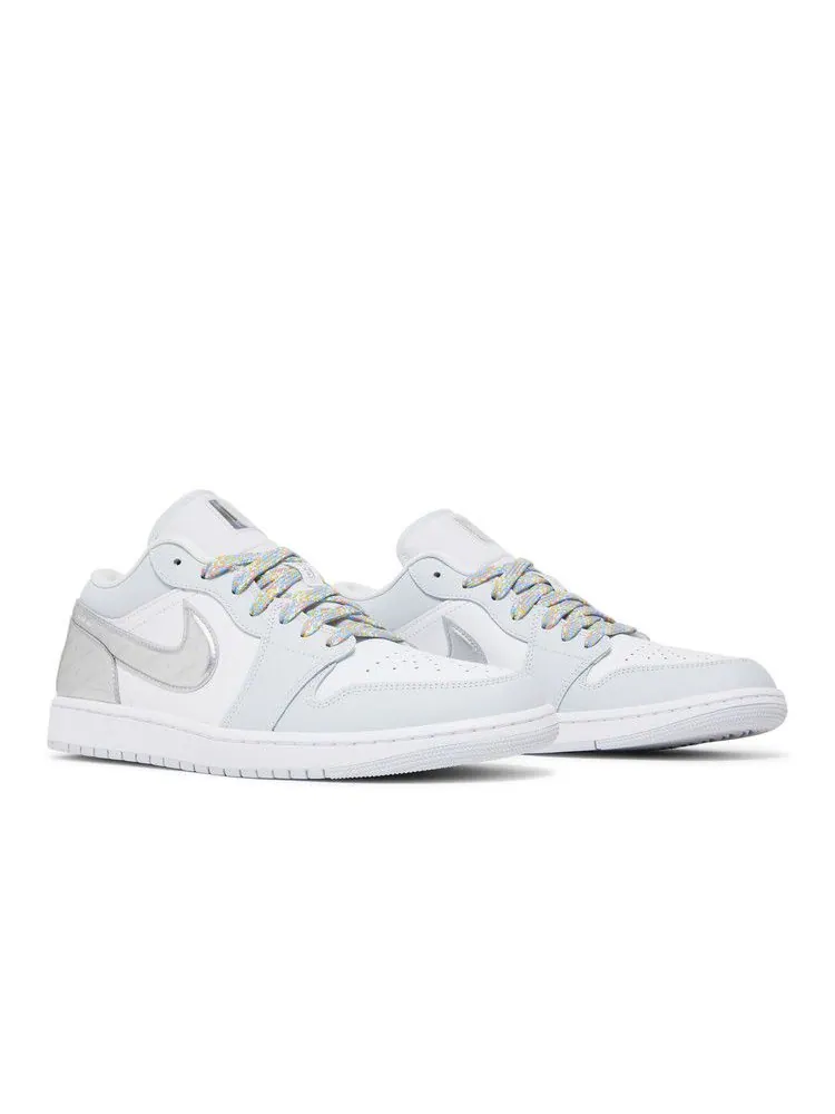 Кроссовки Air Jordan Air Jordan 1 Low SE 'Tear-Away' — изображение 9 из 9, белый/серый