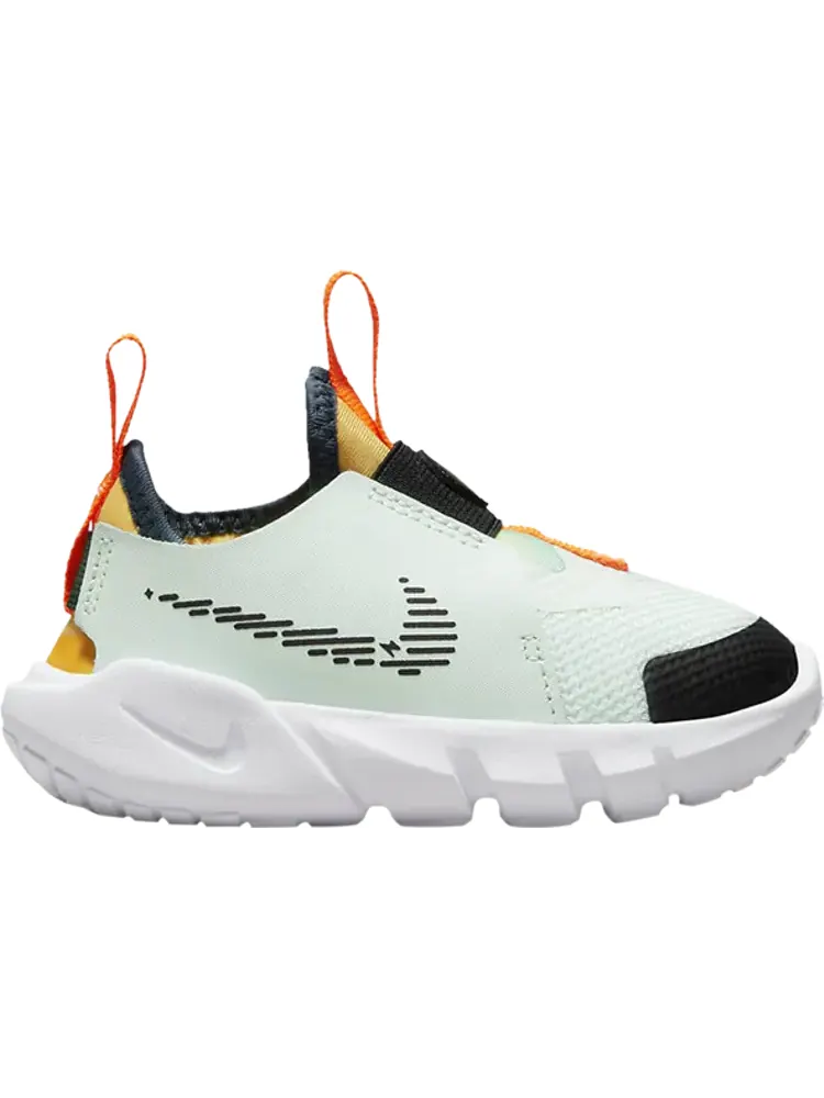 Кроссовки Nike Flex Runner 2 TD 'Barely Green Laser Orange' — изображение 1 из 1, зеленый