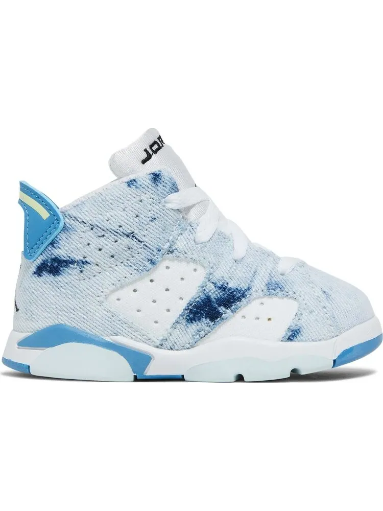 Кроссовки Air Jordan 6 Retro TD Washed Denim 2022 — изображение 1 из 8, синий