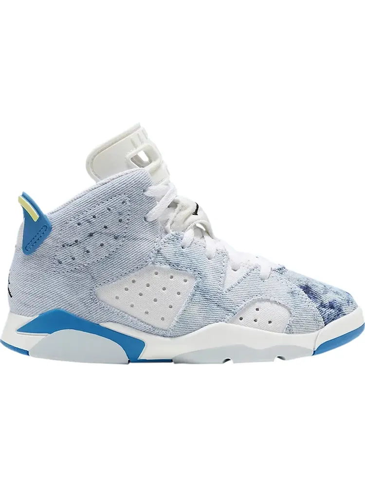 Кроссовки Air Jordan 6 Retro PS Washed Denim 2022 — изображение 1 из 1, синий