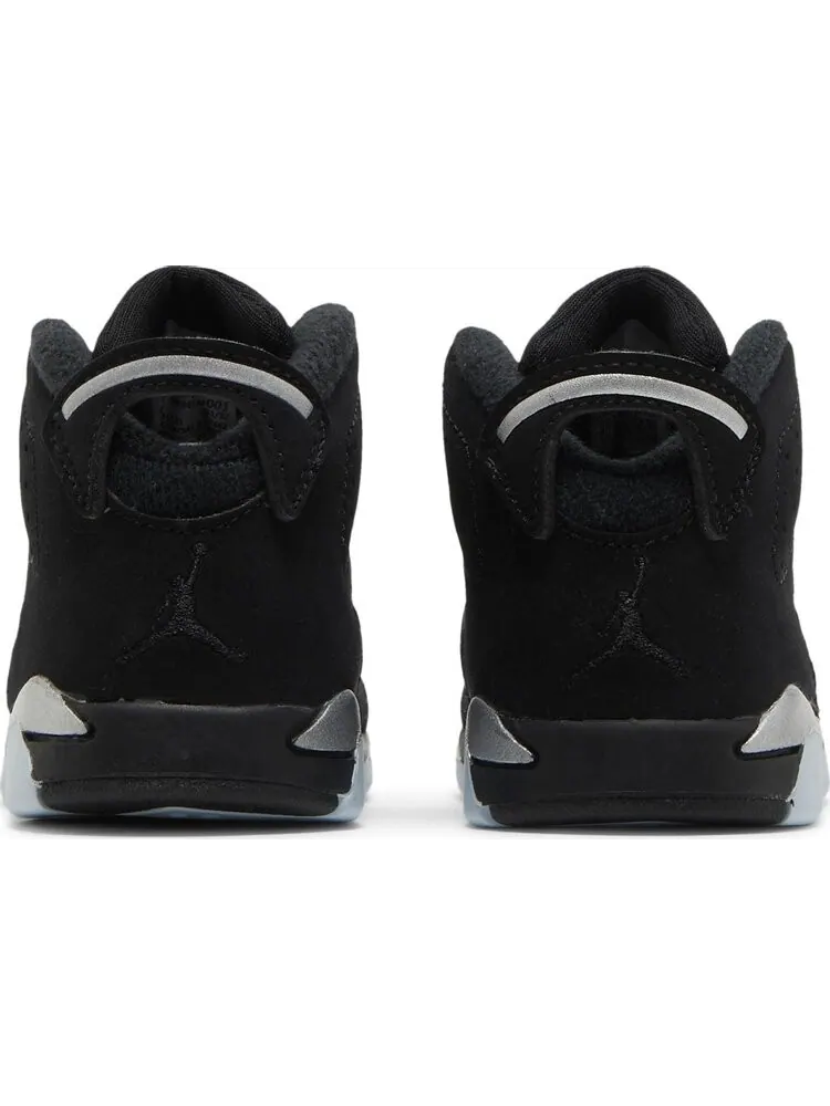 Кроссовки Air Jordan 6 Retro TD Chrome — изображение 6 из 8, черный