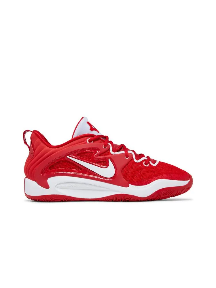Кроссовки Nike KD 15 TB 'University Red' — изображение 2 из 9, красный/белый/белый