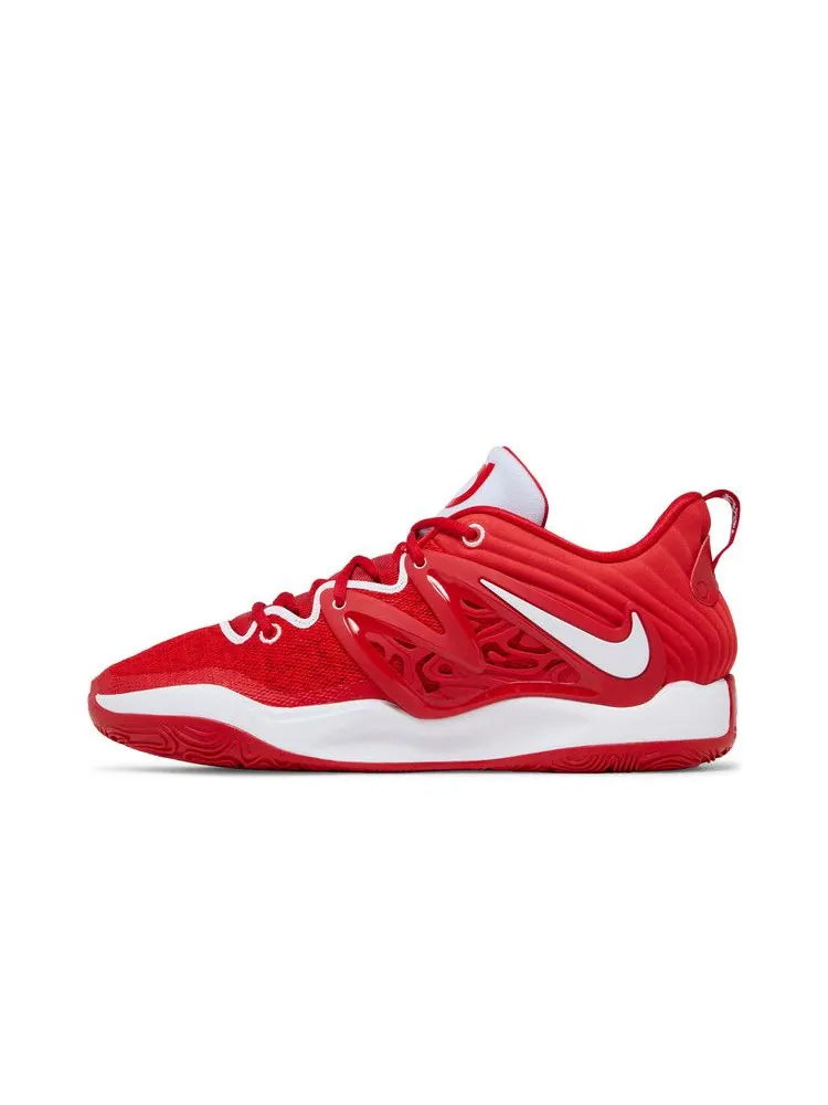 Кроссовки Nike KD 15 TB 'University Red' — изображение 4 из 9, красный/белый/белый