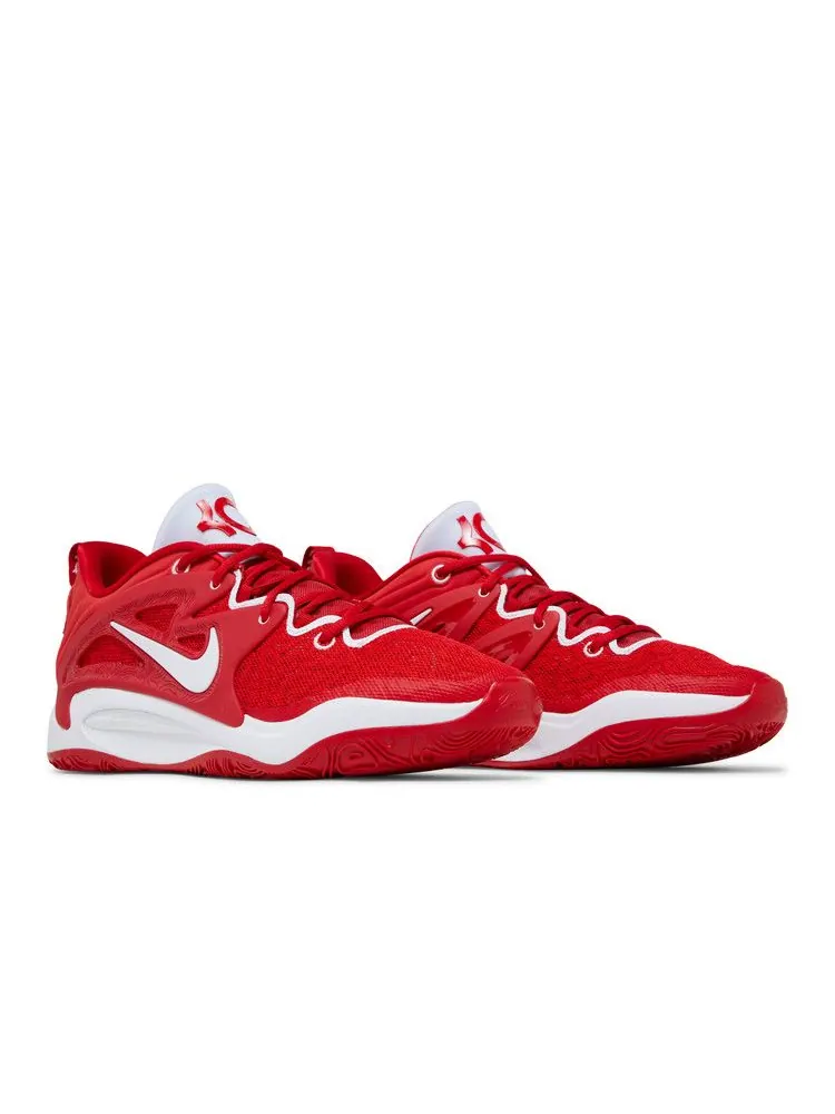Кроссовки Nike KD 15 TB 'University Red' — изображение 9 из 9, красный/белый/белый