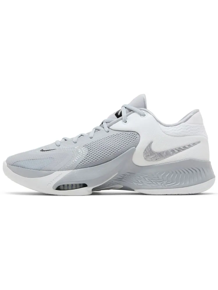 Кроссовки Nike Zoom Freak 4 TB 'Wolf Grey Black' — изображение 3 из 8, серый