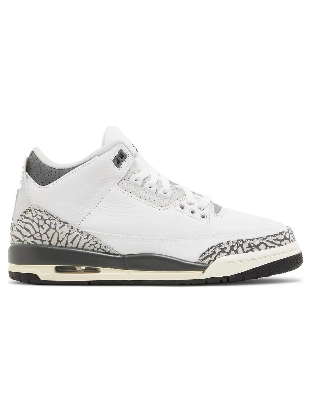 Кроссовки Nike Air Jordan 3 Retro GS Hide N' Sneak — изображение 1 из 8, белый/серый