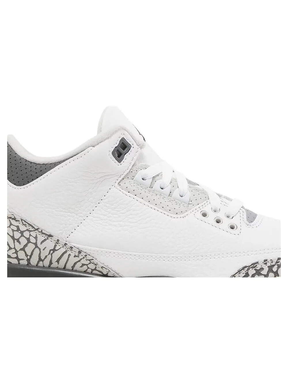 Кроссовки Nike Air Jordan 3 Retro GS Hide N' Sneak — изображение 5 из 8, белый/серый