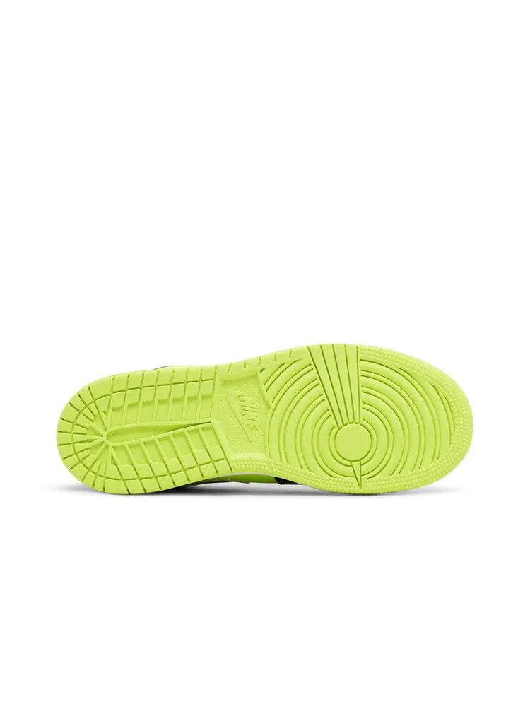 Кроссовки Air Jordan Air Jordan 1 Low SE GS 'Big Cat Energy' — изображение 5 из 9, белый/черный