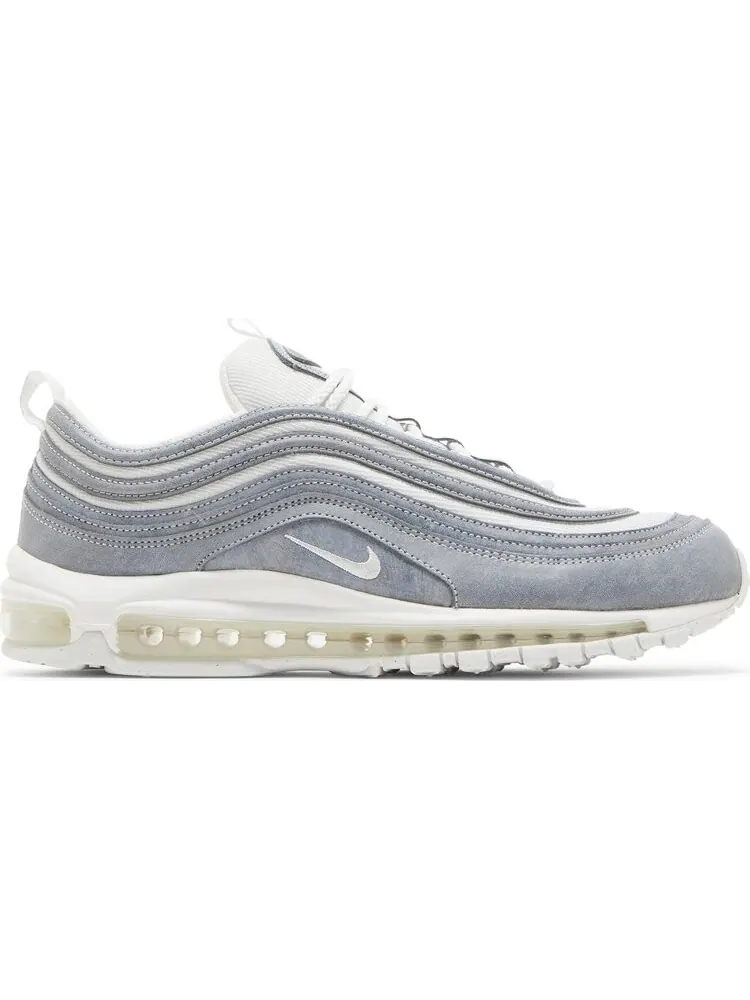 Кроссовки Nike Comme des Garçons Homme Plus x Air Max 97 'Glacier Grey' — изображение 1 из 8, серый