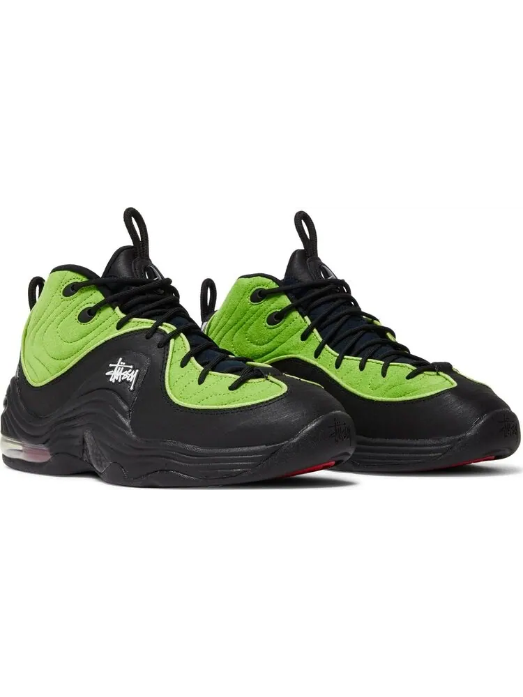 Кроссовки Nike Stussy x Air Penny 2 'Vivid Green' — изображение 8 из 8, зеленый