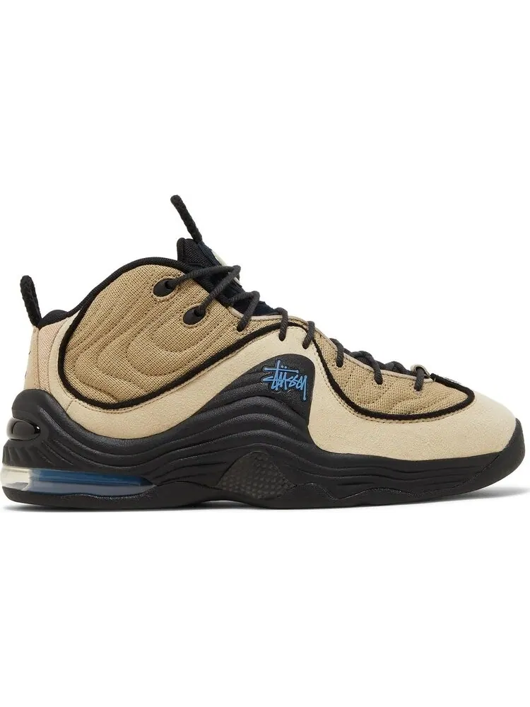 Кроссовки Stussy x Air Penny 2 'Rattan Limestone' — изображение 1 из 4, коричневый