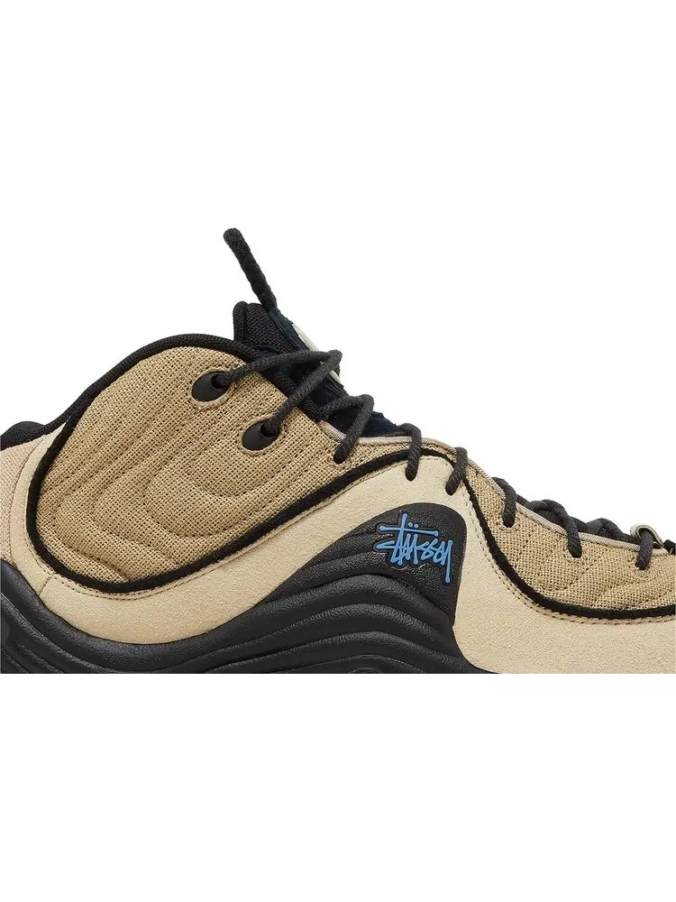 Кроссовки Stussy x Air Penny 2 'Rattan Limestone' — изображение 2 из 4, коричневый