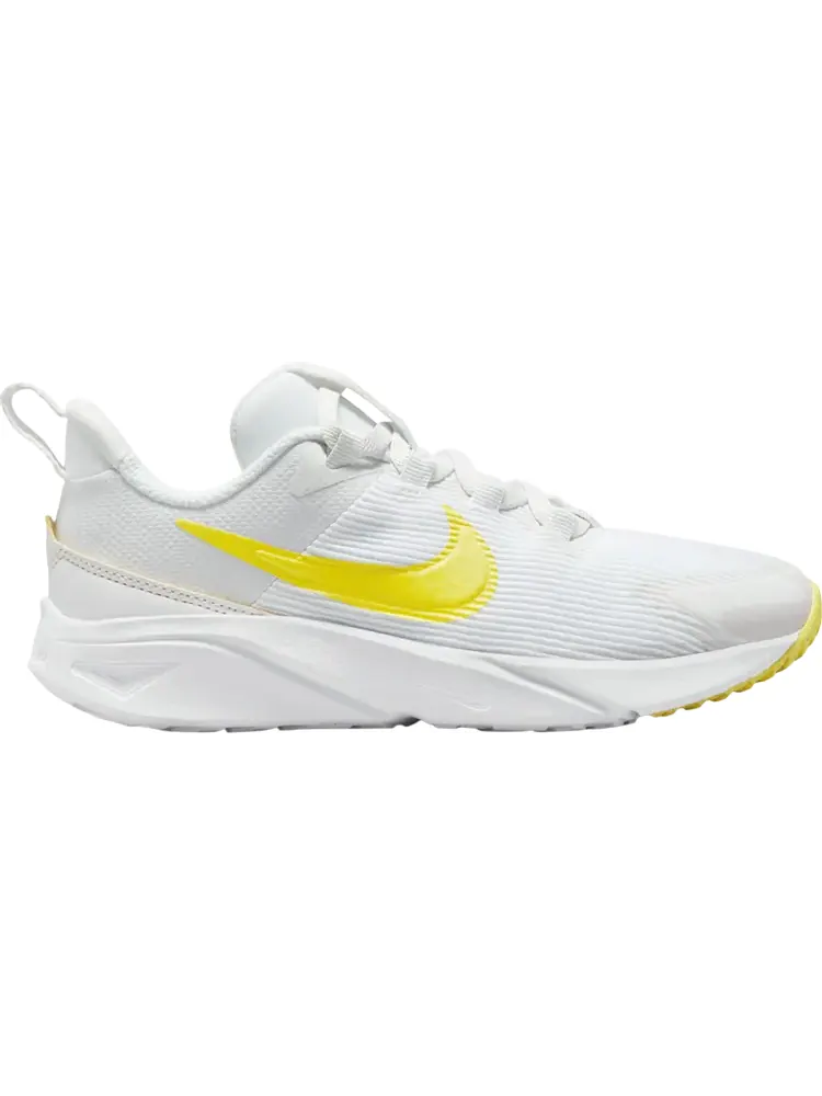 Кроссовки Star Runner 4 PS 'Summit White Opti Yellow' — изображение 1 из 1, белый